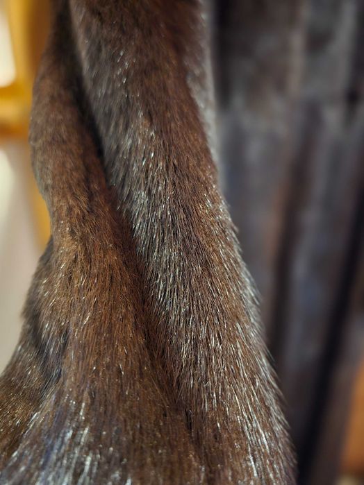 Szuba z naturalnego futra norek