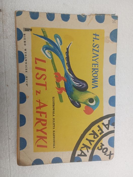 List z Afryki - dla dzieci - 1962 r
