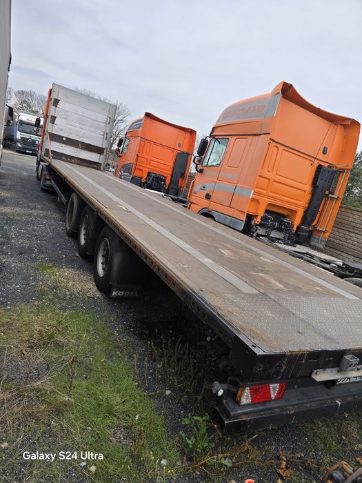 Naczepa platforma Kogel mega