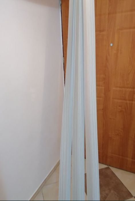 Listwy narożnikowe kątowniki PCV szary jesion 3 szt. 30x30x2750cm Nowe