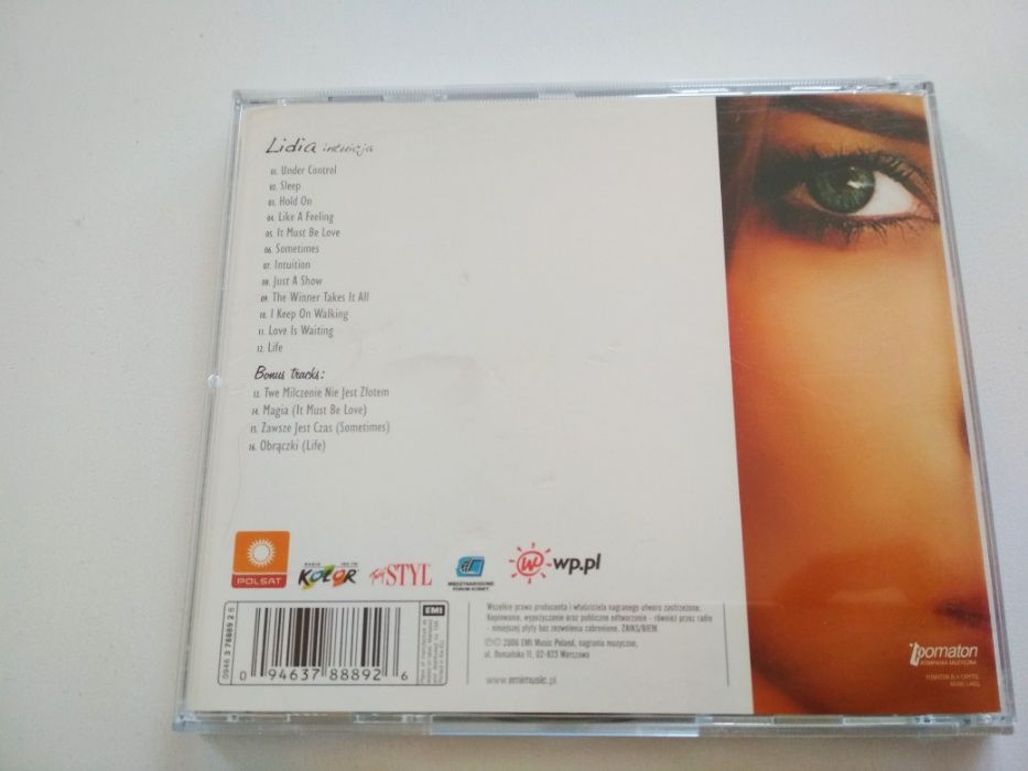 Lidia Kopania - Intuicja CD