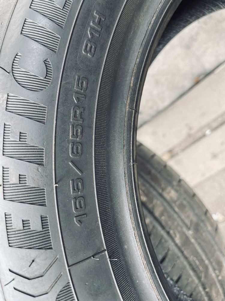 goodyear efficientgrip 165/65r15 новые пара лето резина шины