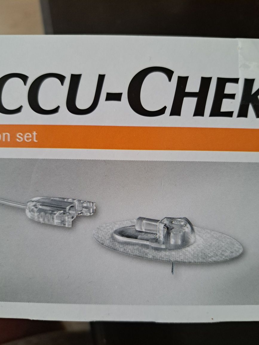 Accu Chek Flex Link, zestaw infuzyjny 10 sztuk, nowy, oryginalny.