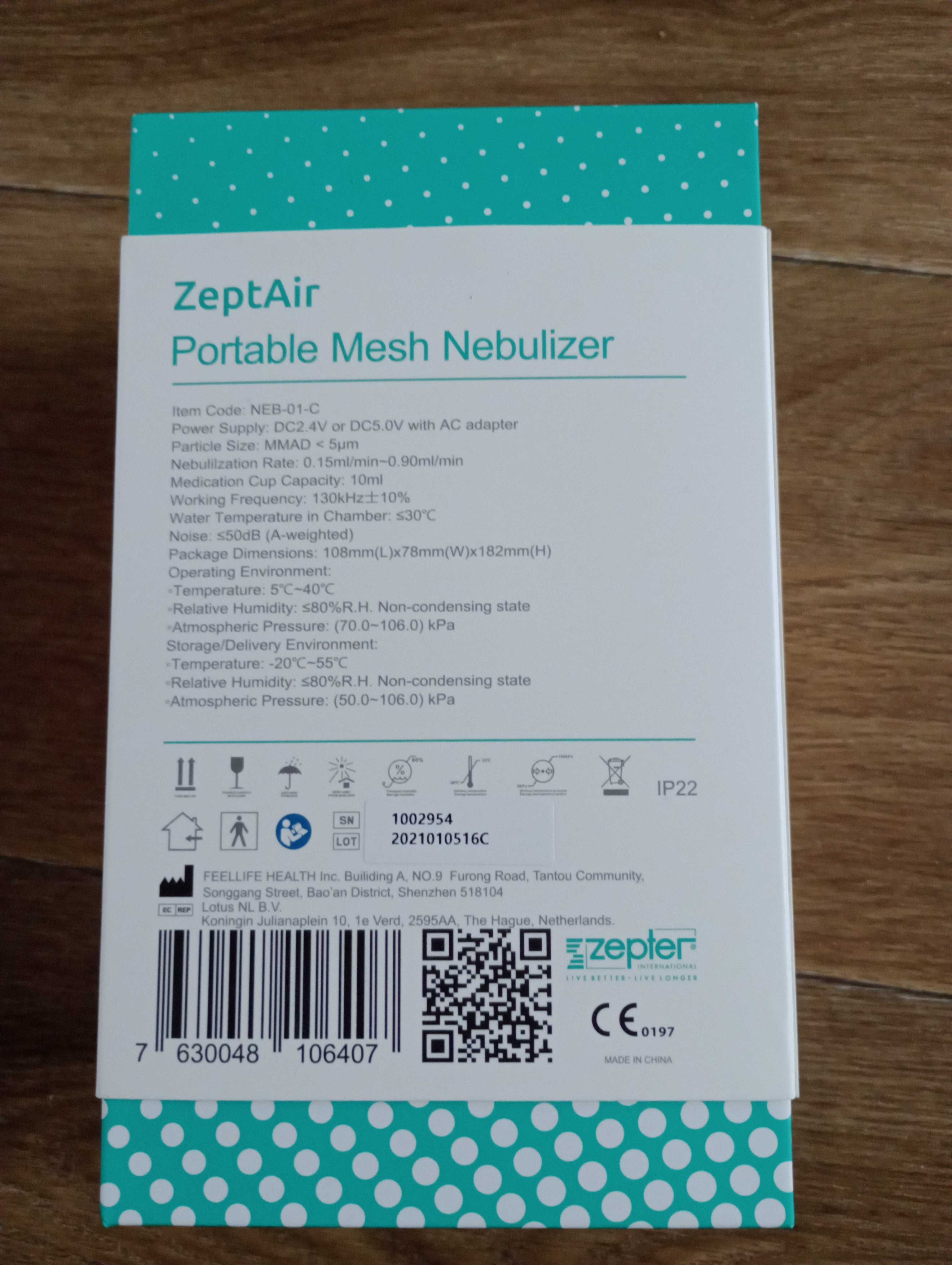 nebulizator ZEPTAIR