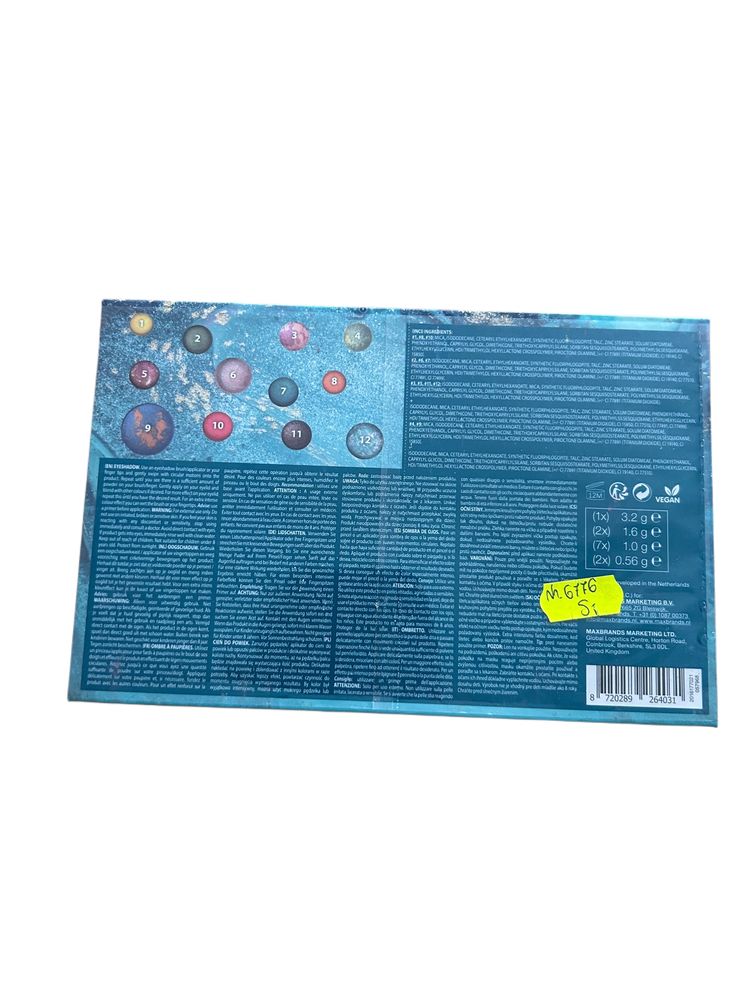 Paletka Cieni FAB Factory Underwater Waves nr.6776
