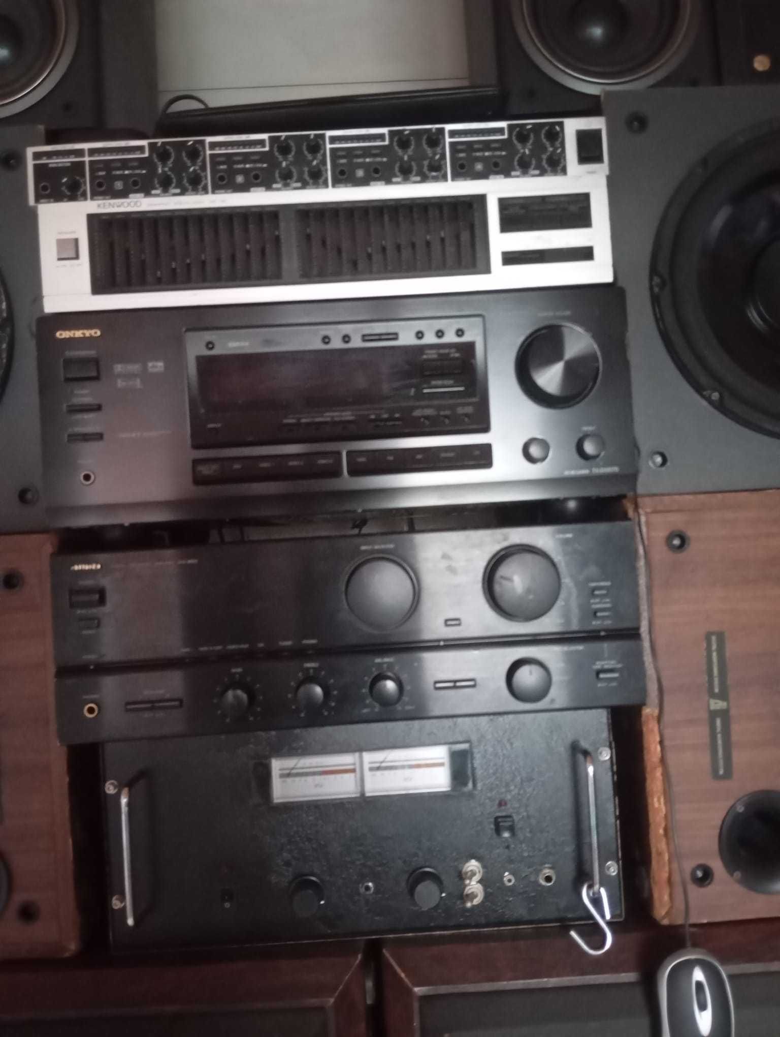 Altifalante Hi Fi, coluna vintage, aplificador