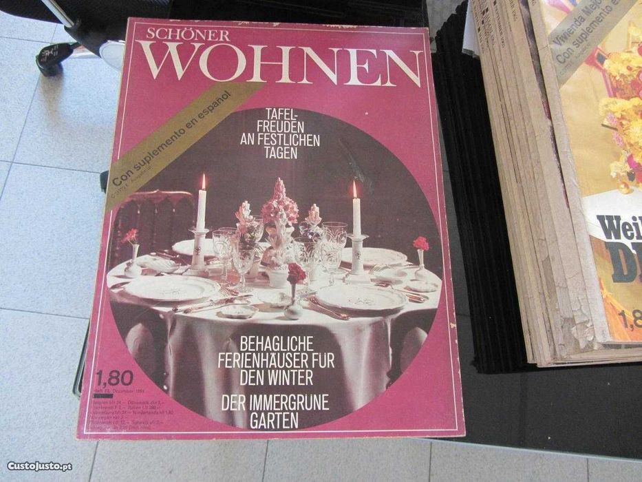 29 revistas de arquitetura e decoração Schoner Wohnen Vintage