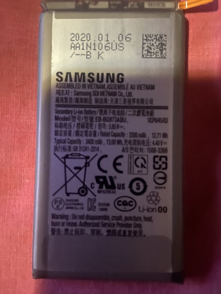 Bateria Samsung s10 original