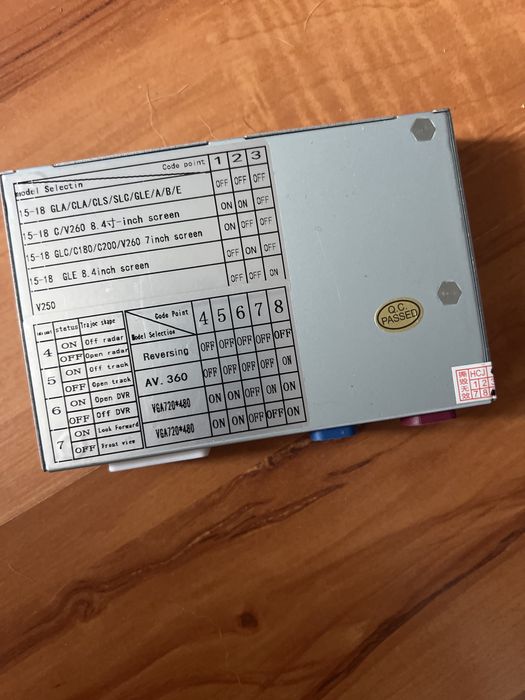 Камера заднього огляду mercedes