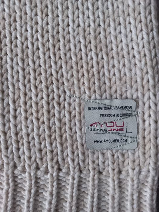 Sweter męski wełniany