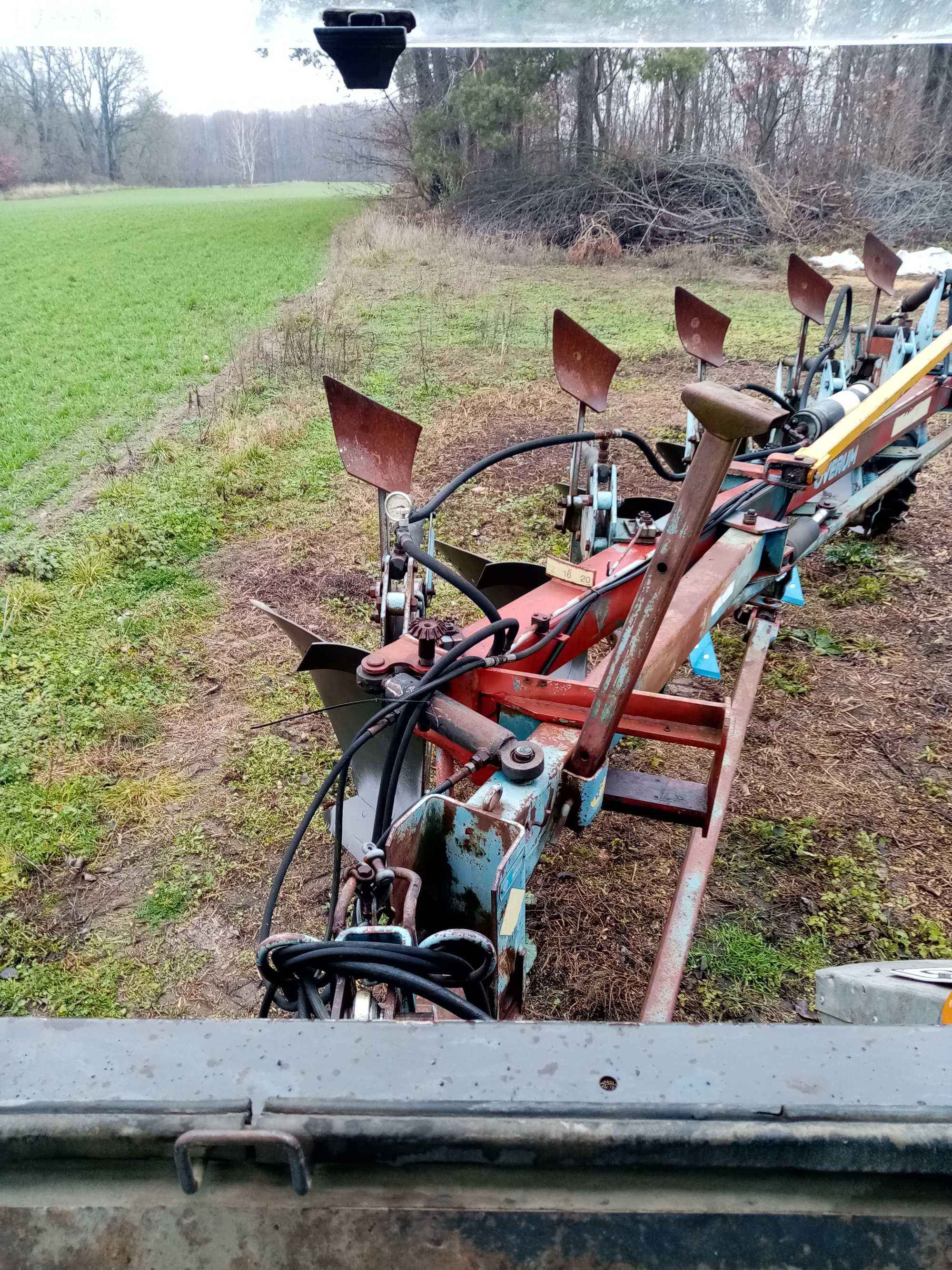 Pług Overum Półzawieszany Vario Non Stop 5 skibowy