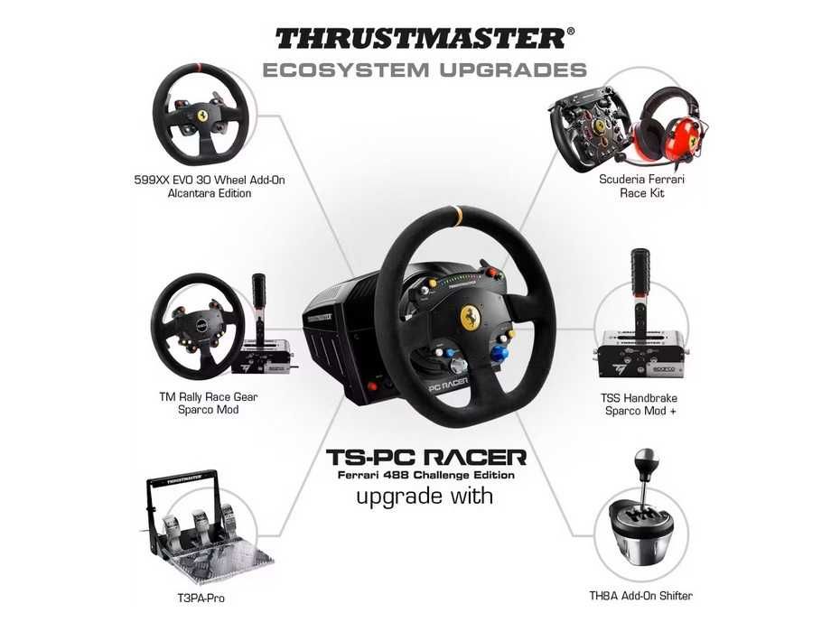 nowa! baza kierownicy Thrustmaster TS-PC Racer Servo Base podstawa gw.