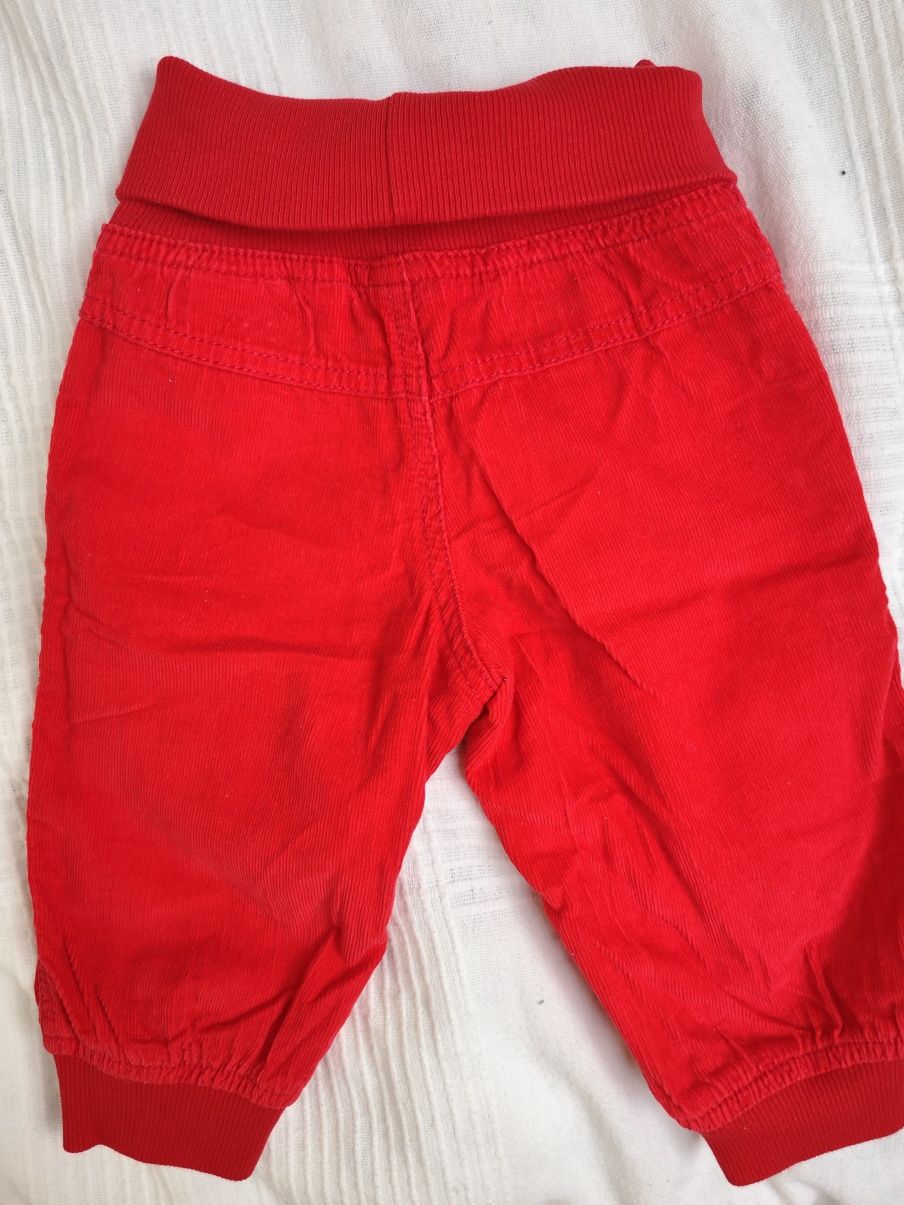 R. 68 spodnie dżinsowe/sztruksowe/bawełniane