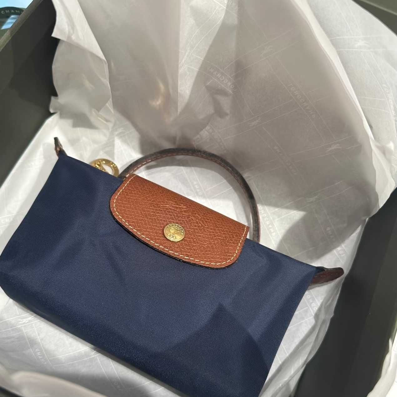 Torebka do makijażu Le Pliage Original  Granatowy