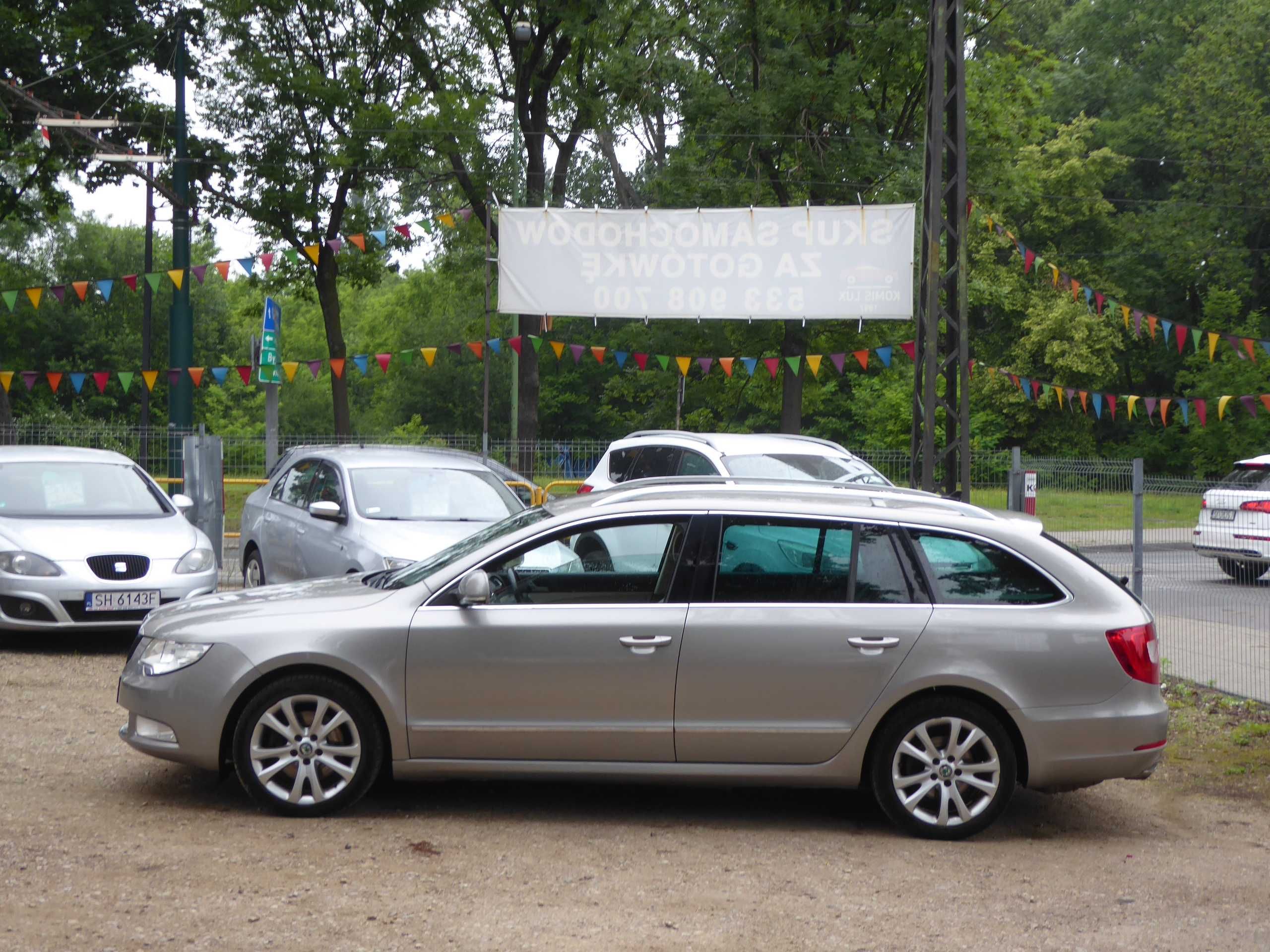 Skoda Superb 2.0 TDI 140KM 4x4 Automat DSG, Bardzo Bogate Wyposażenie