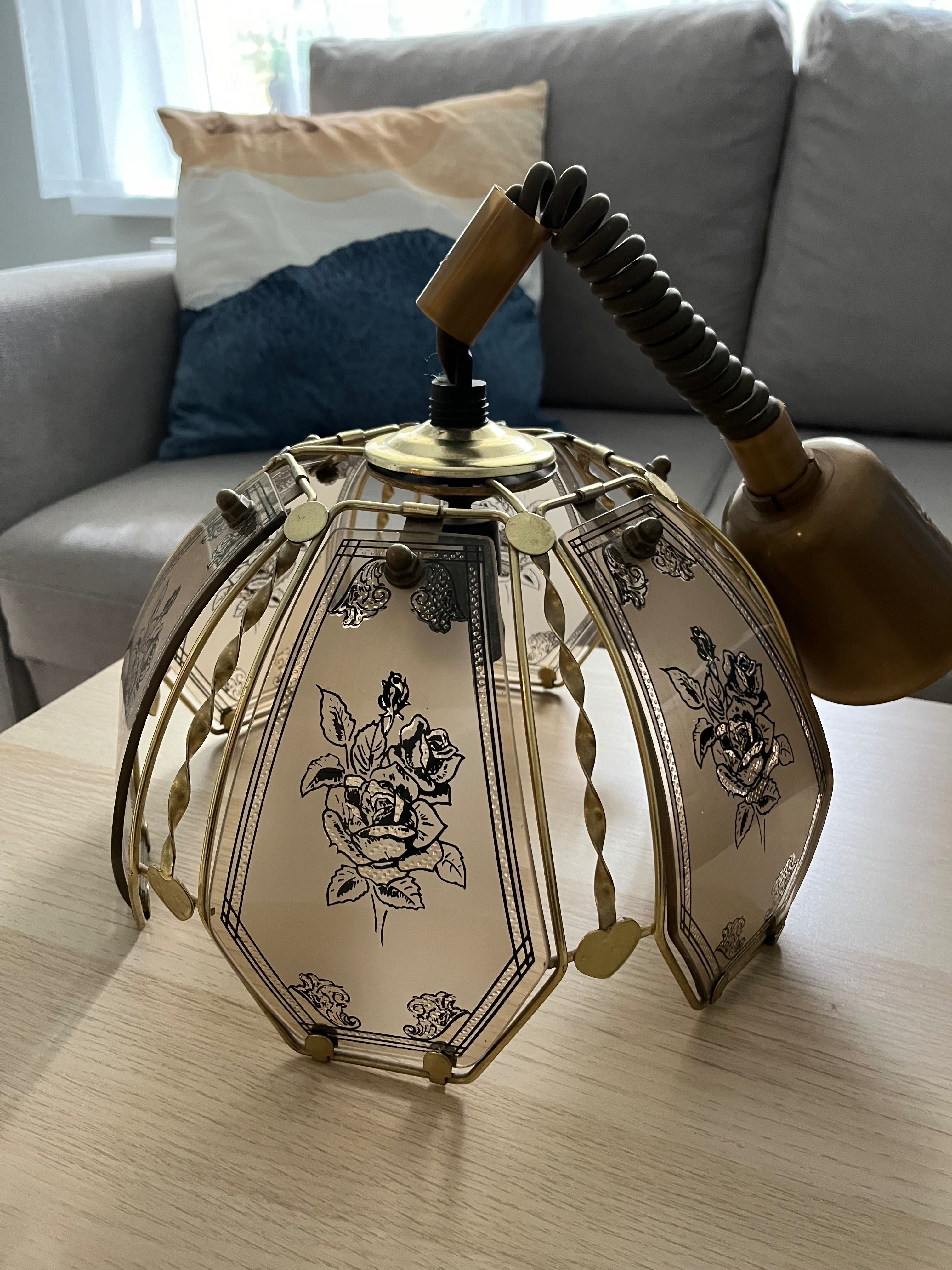 Lampa sufitowa mosiężna Alladyn Wytwórnia Lamp Oświetleniowych Budzyń