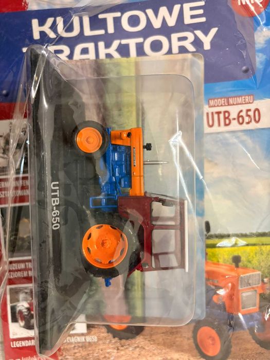 UTB-650 Model 1:43 Kultowe Traktory nr 8 Hachette Kolekcja