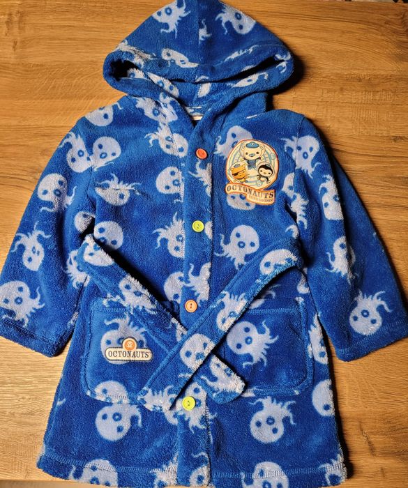 Polarowy szlafrok chłopięcy Octonauts 80-86