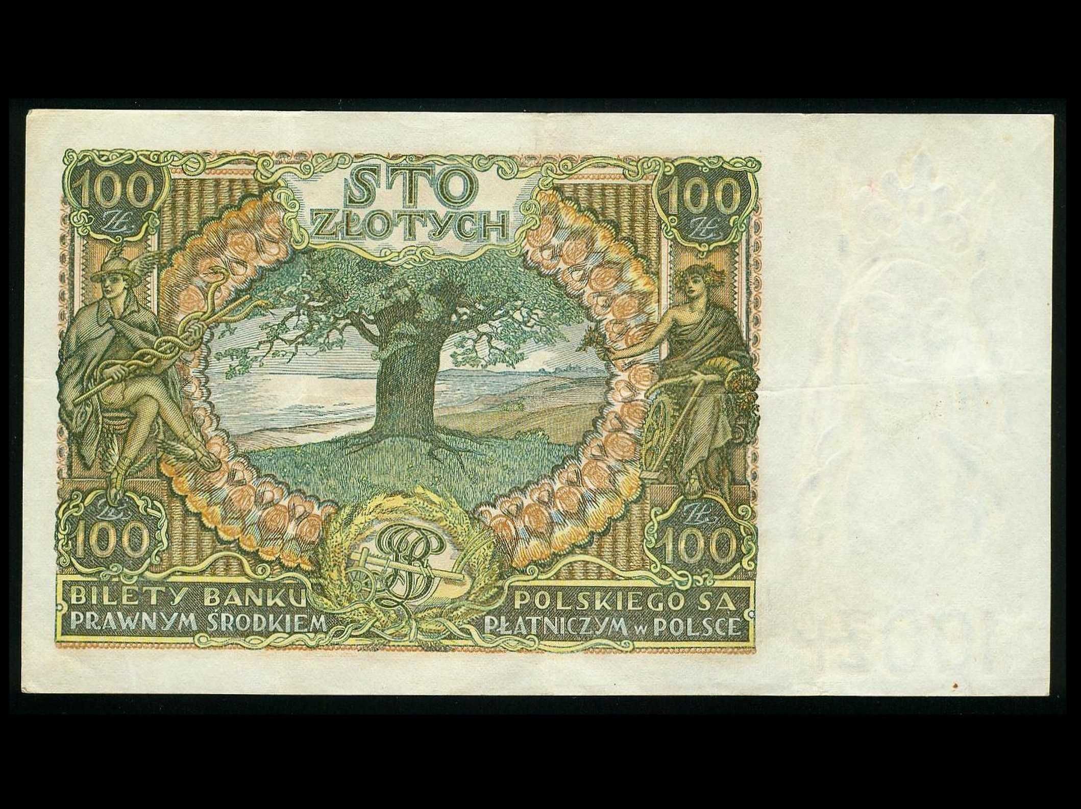 banknot - 100 złotych - 1934 r - Bank Polski