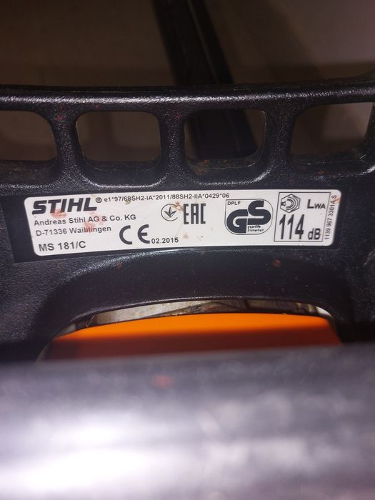 Piła spalinowa Stihl ms 181
