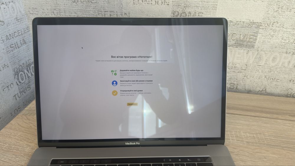 MacBook Pro 15” (2018) з Touch Bar