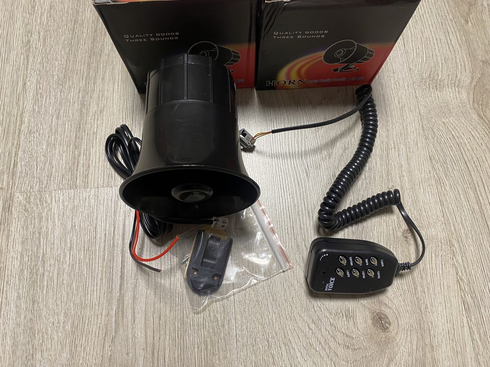 СГУ спецсигнал сирена с микрофоном 6-тональная 50w