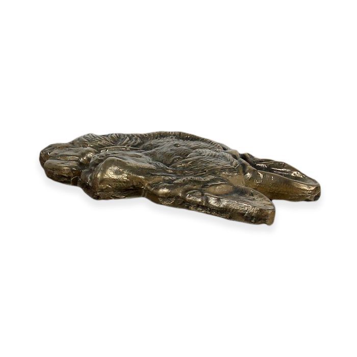 Owczarek niemiecki plakietka z zimnego brązu Art-Dog