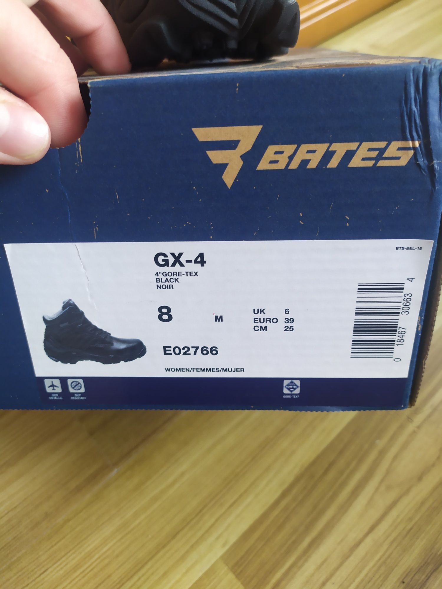 Тактичні черевики Bates GX-4 GTX Black