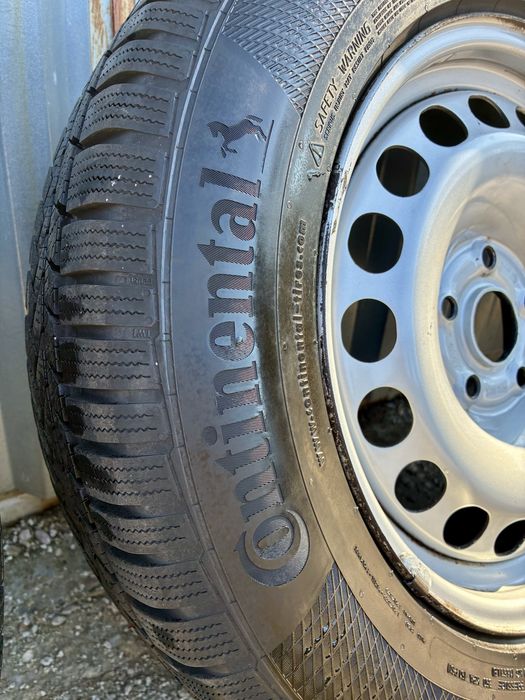 Koła 16” zimowe 5x112 VW, Audi, Mercedes 57,1 215/65 R16 Continental