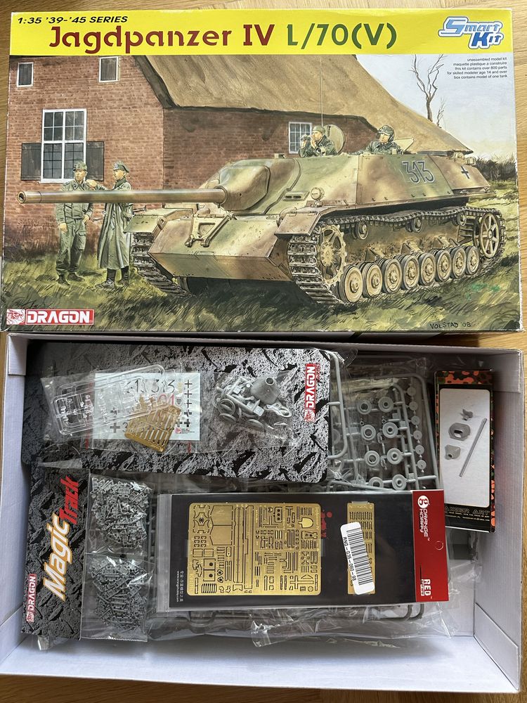 Dragon 6397 Jagdpanzer IV L/70 (V) model+ dodatki