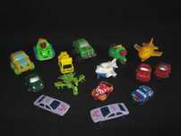 Conjunto de 15 peças Brincar Carros Aviões Motas