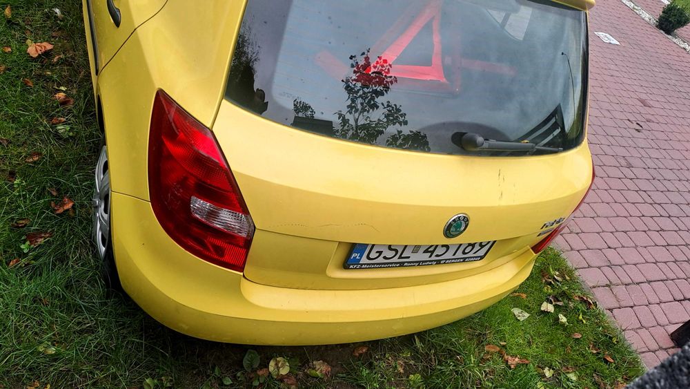 Fabia 2012uszkodzona