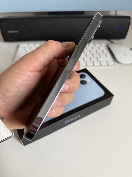 iPhone 13 Pro Max 256gb Sierra Blue Stan Idealny Bateria 100%