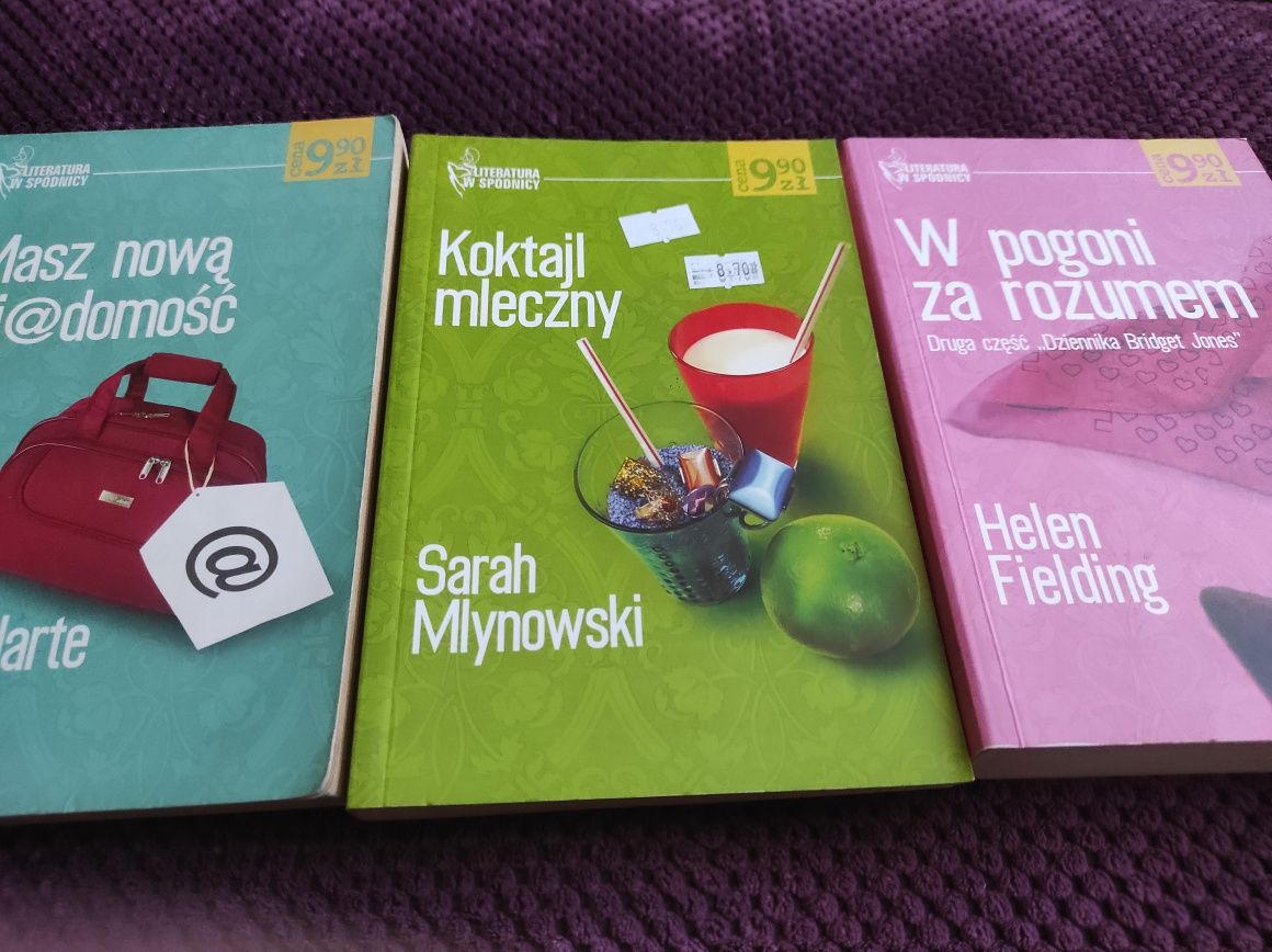 Literatura,romanse dla kobiet z serii Literatura w spódnicy