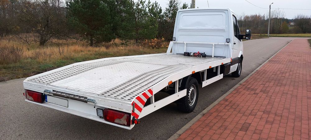 Autolaweta Sprinter 319 CDI V6 Klima Navi Ładny laweta Salon PL Max