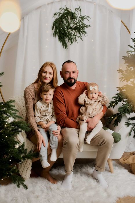 Fotograf na chrzest, komunię, sesja zdjęciowa świąteczna, rodzinna