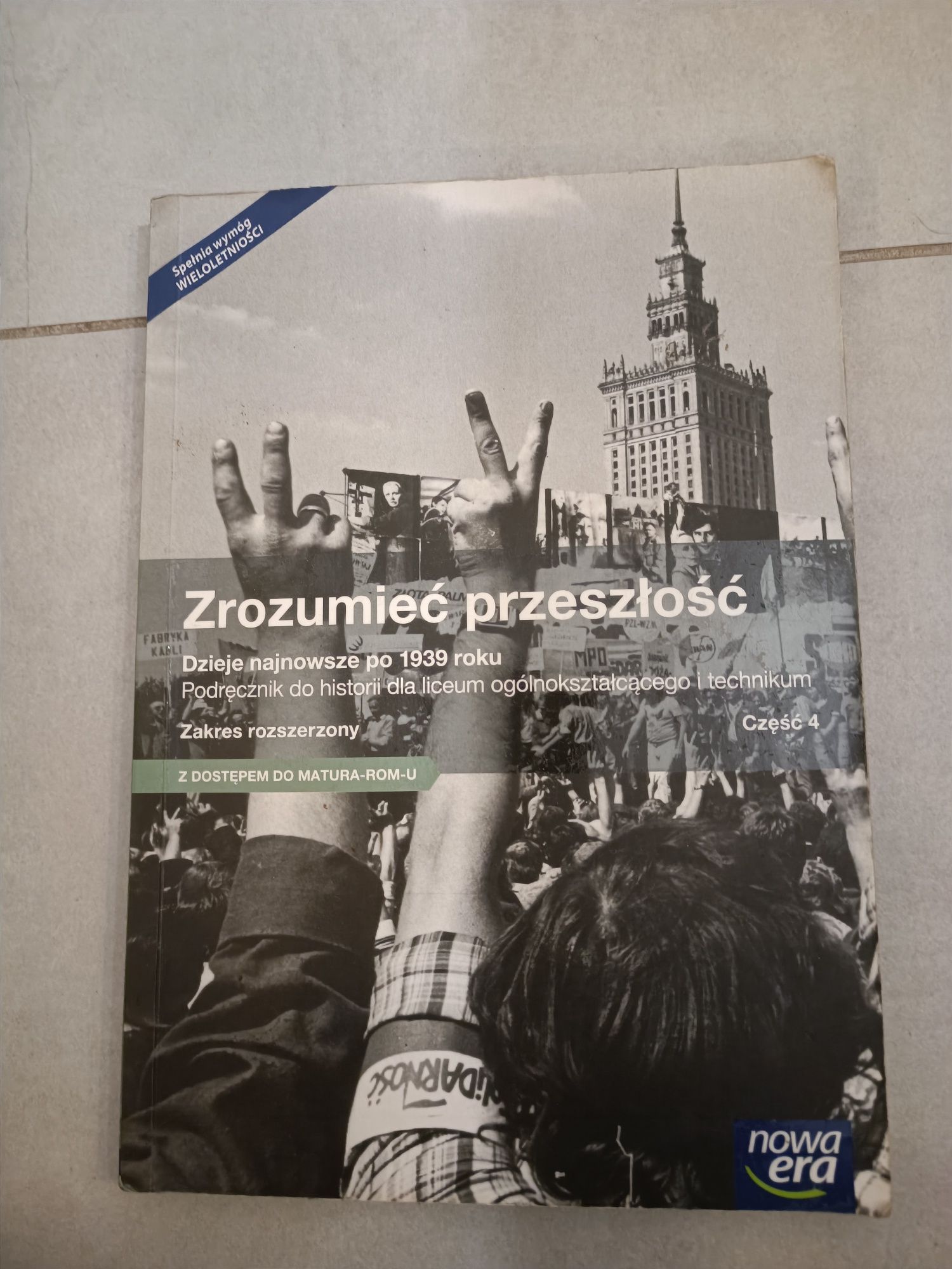 Zrozumieć przeszłość 4 - podręcznik do historii, cz. 4