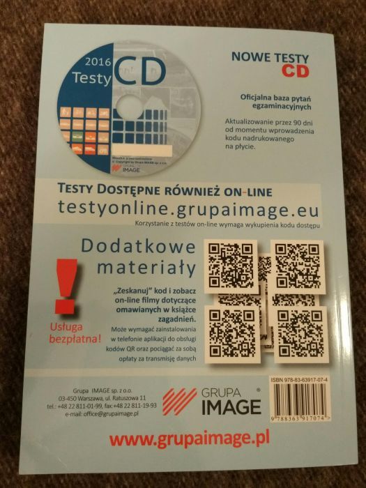 Podręcznik Kierowca doskonały CD i płyta z testami Henryk Próchniewicz