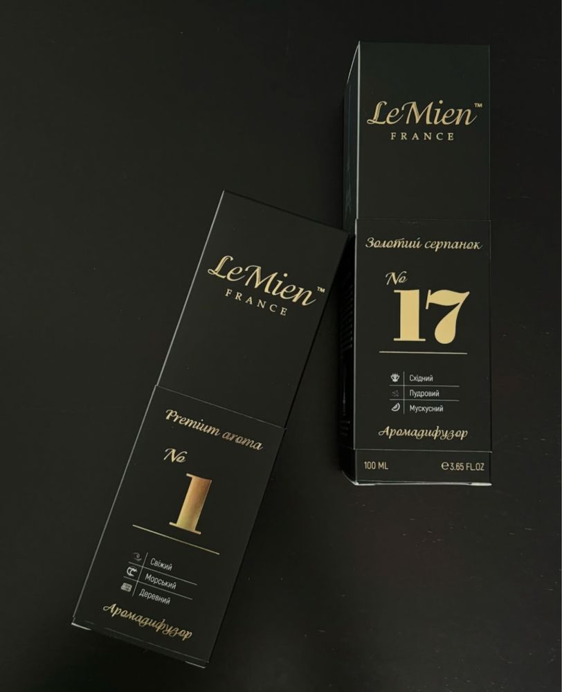 Преміальний Аромадифузор для дому та Автопарфум LeMien (ЛеМиен)