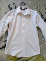Koszula biała dla chłopca galowa,r 158-164,bawełna 80%, Koszuland