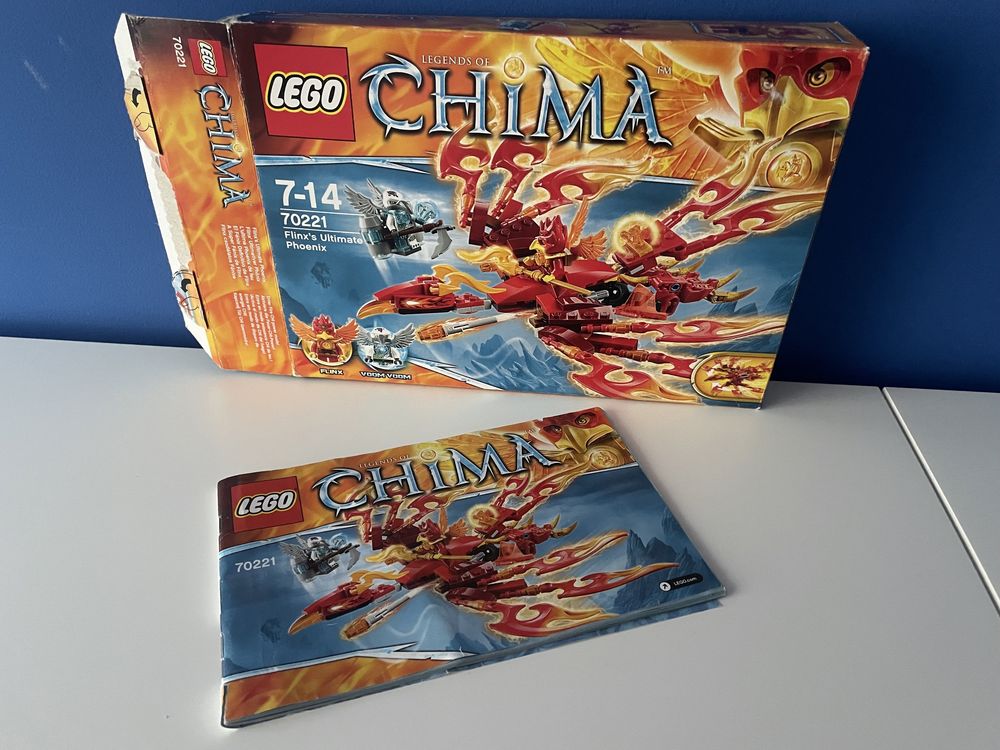 Lego Chima 70221 pojazd Flinxa