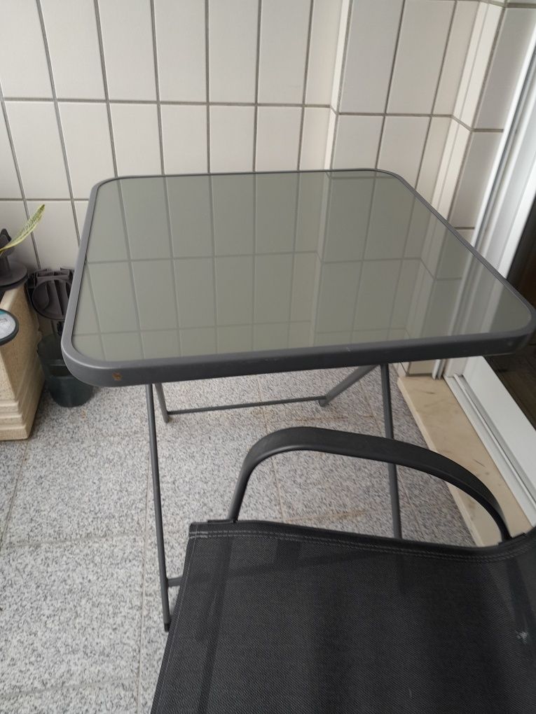Conjunto de mesa + 2  caldeiras  C/ NOVAS