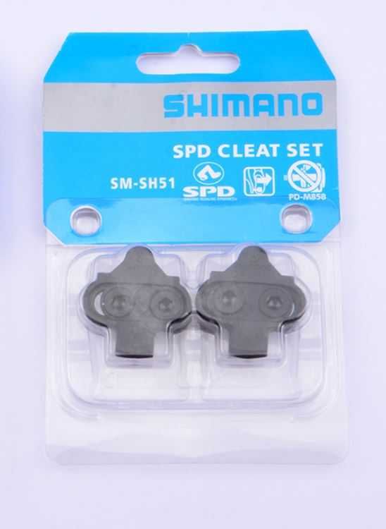 Шипы Shimano SM-SH51 SPD,  на велотуфли, новые ,original