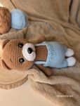 Ursinho em amigurumi