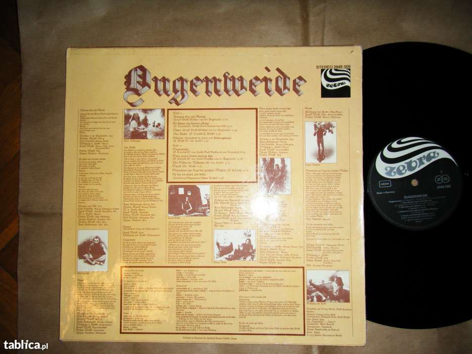 Płyta winylowa - Ougenweide