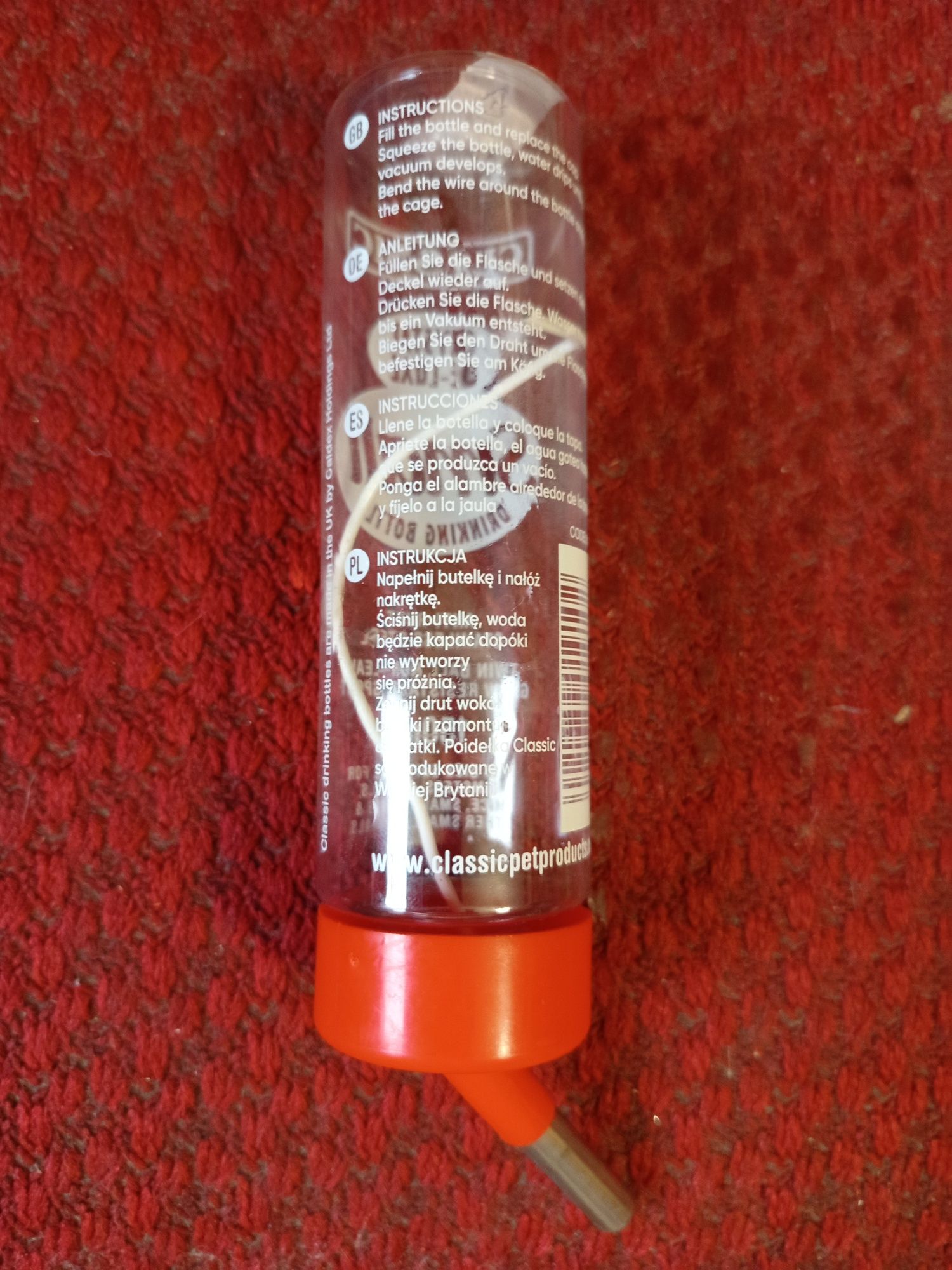 Poidełko 150ml gryzoń/królik