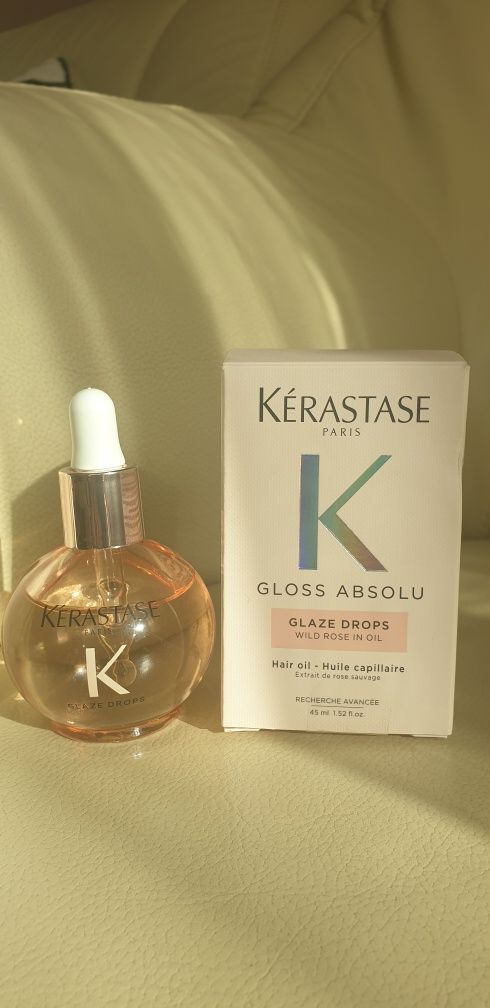 Kerastase  Gloss Absolu Glaze Drops olejek do włosów.