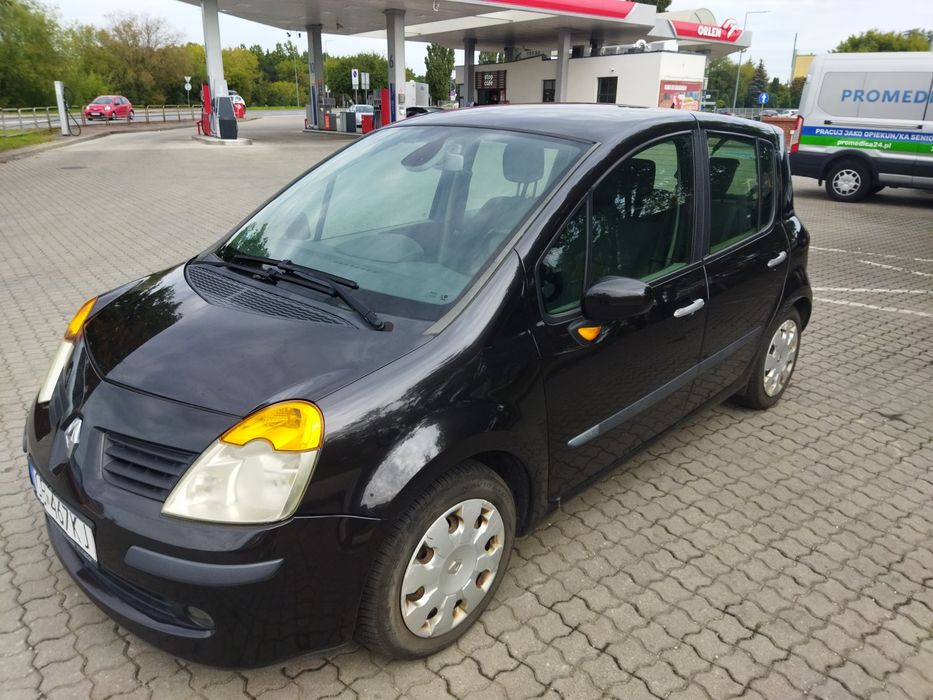 Renault Modus 1.5 dCi rok 2005 klimatyzacja mrozi hak