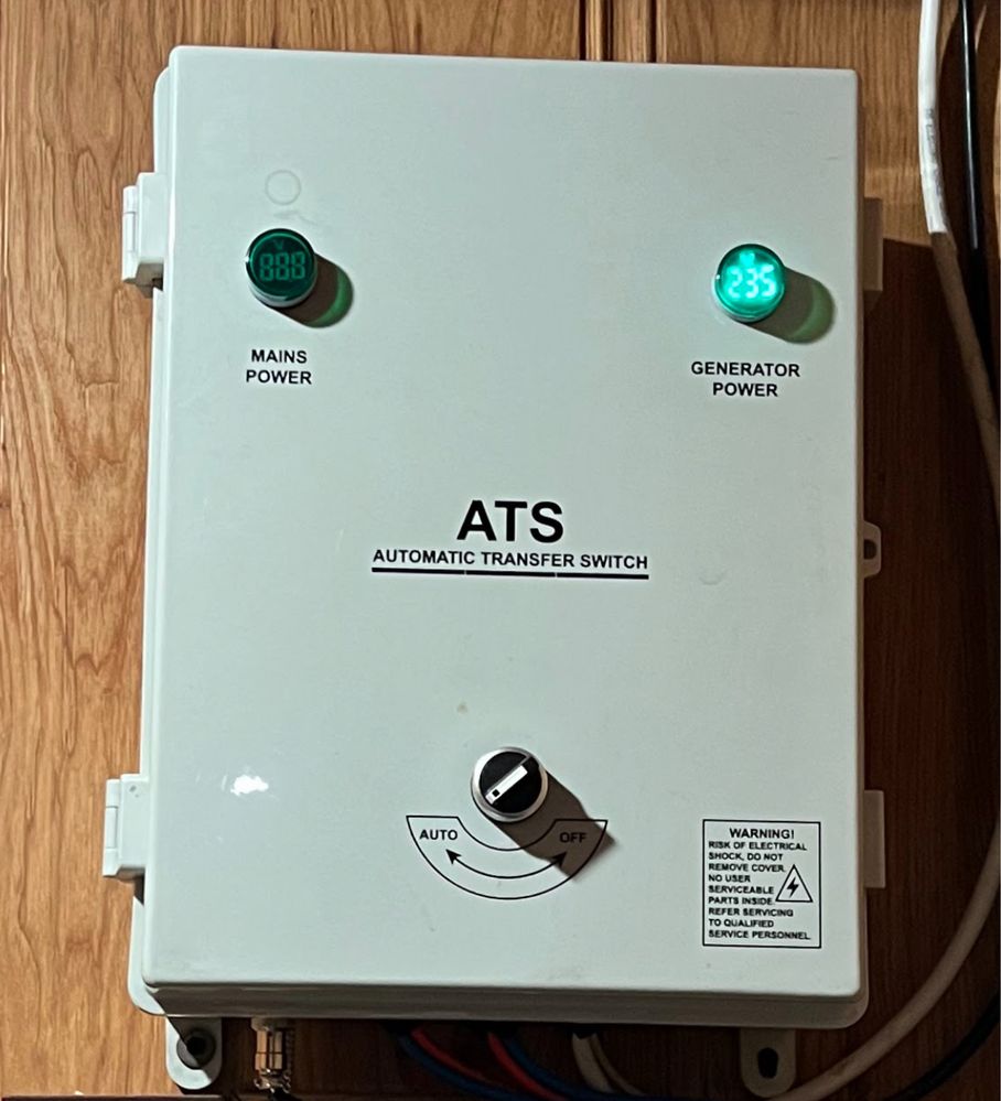 Генератор 4 Квт Инверторный ITC Power GG40XEi + блок ATS (АВР)