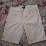 Spodenki, szorty  jeans H&M rozm.29 białe